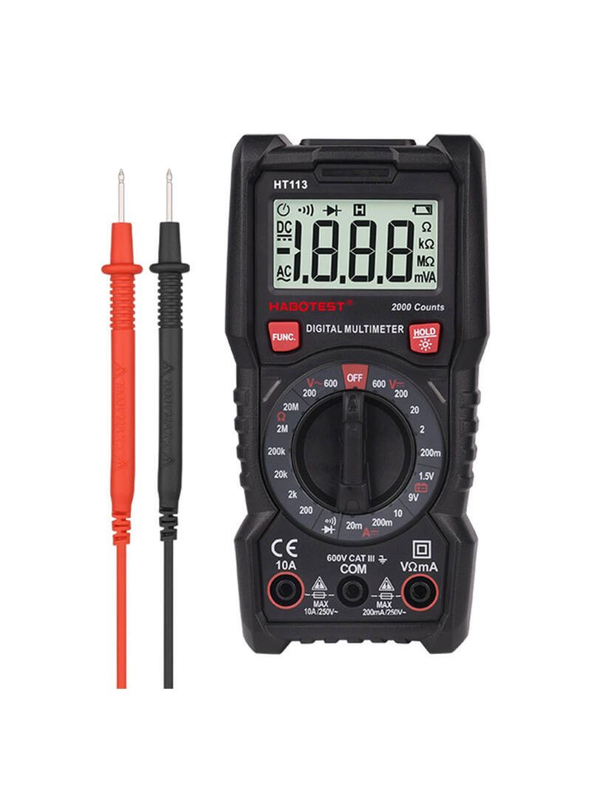 Multímetro Digital Universal Habotest HT113