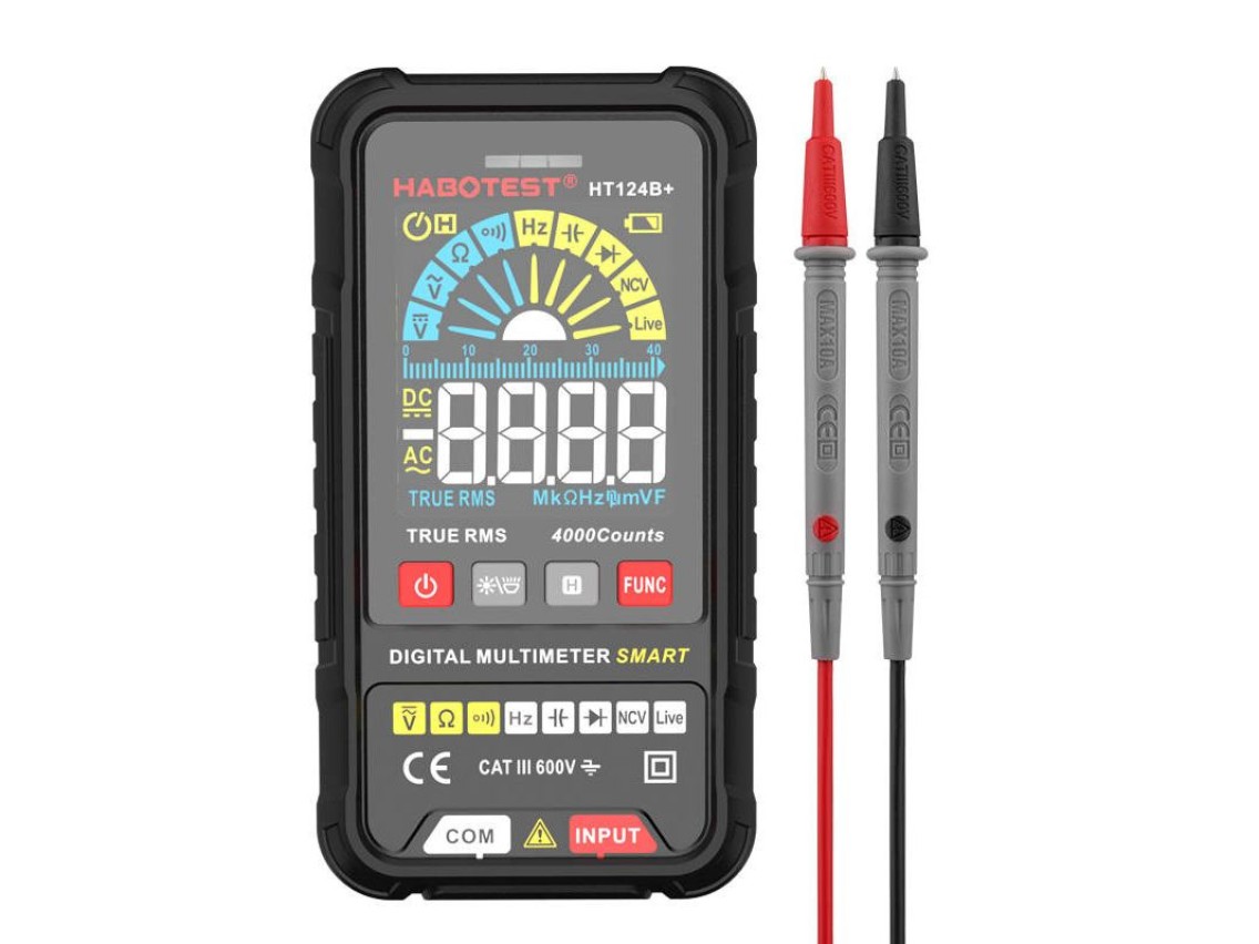 Habotest HT124B+ Digital Universal Multimeter
