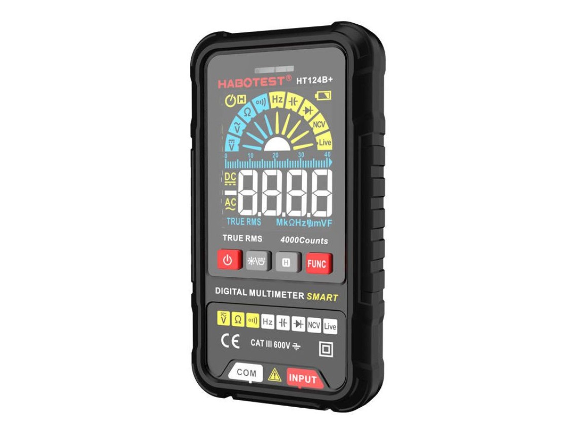 Multímetro Digital Universal Habotest HT124B+