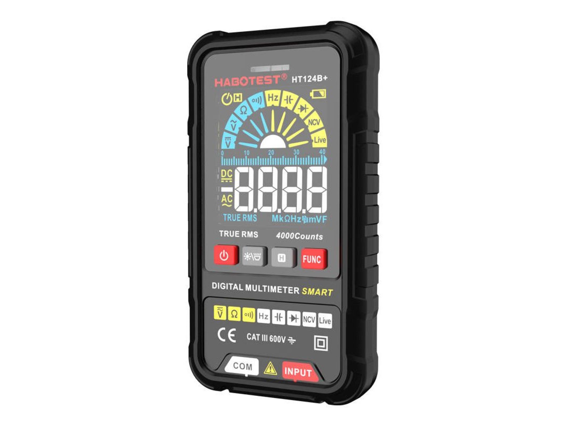 Habotest HT124B+ Digital Universal Multimeter