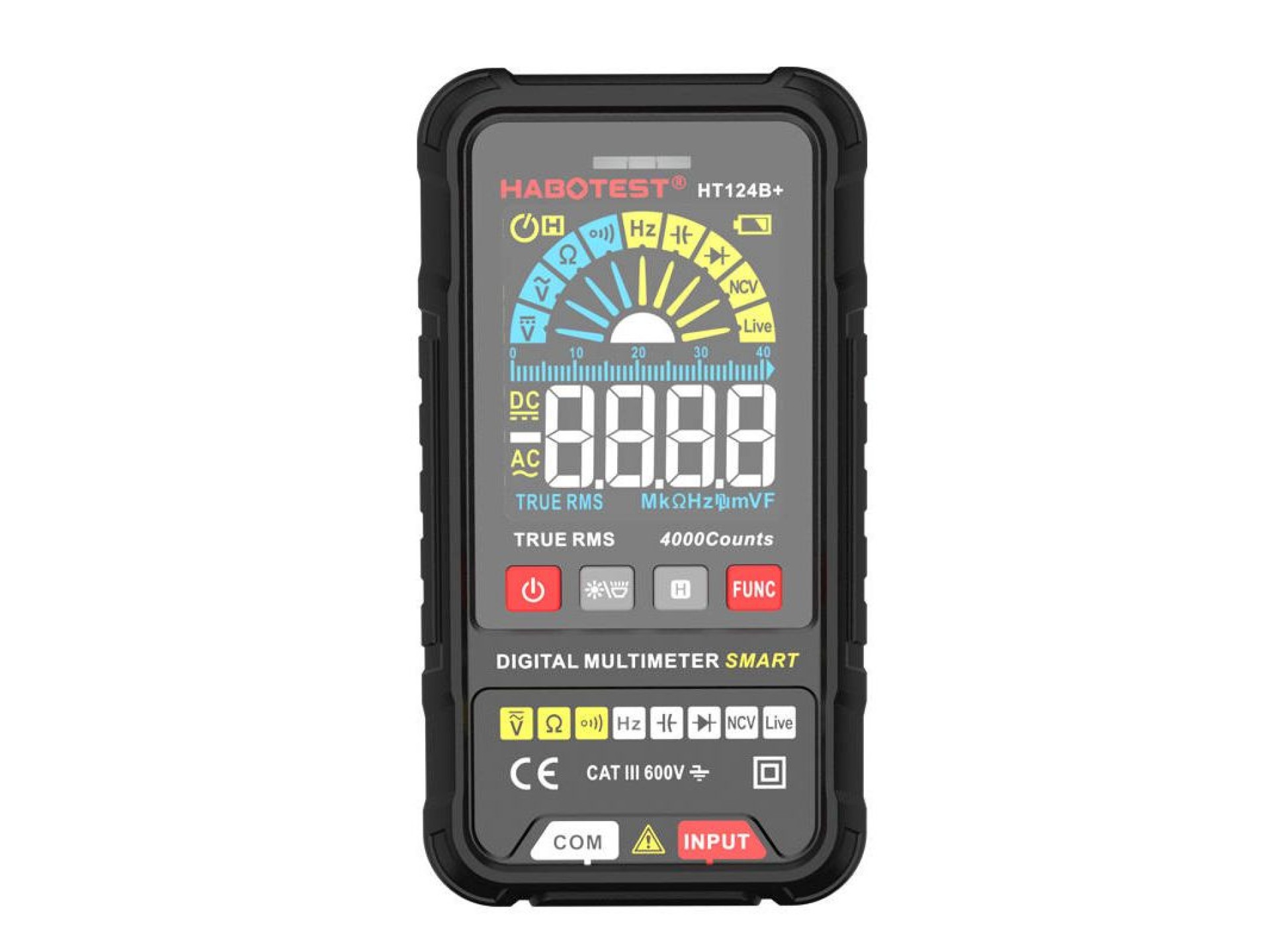 Habotest HT124B+ Digital Universal Multimeter