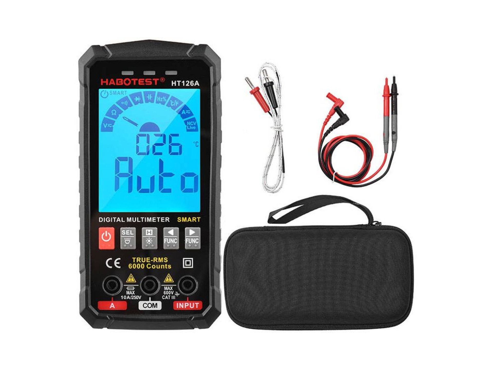 Multímetro Digital Universal Habotest HT126A