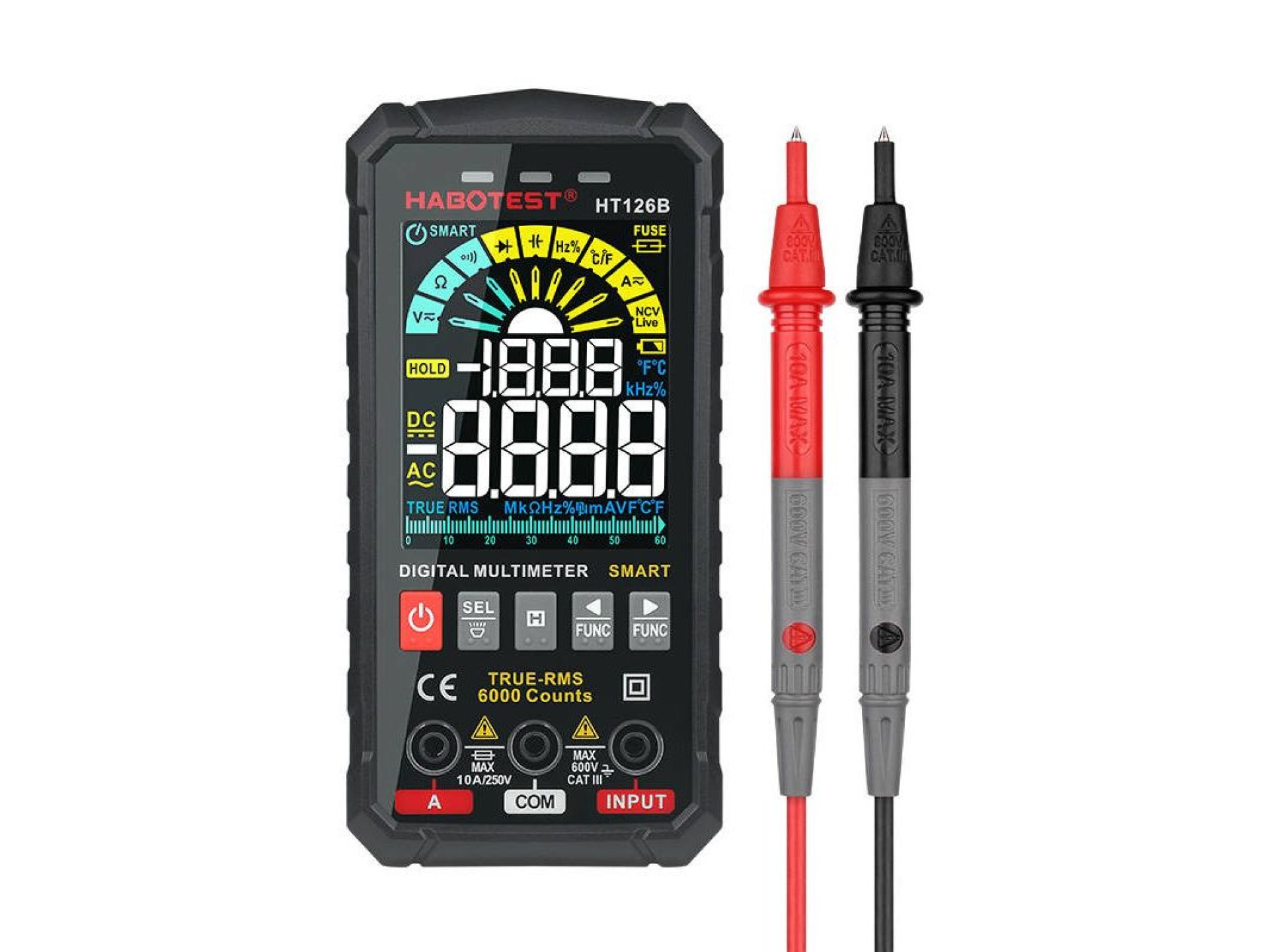 Multímetro Digital Universal Habotest HT126B