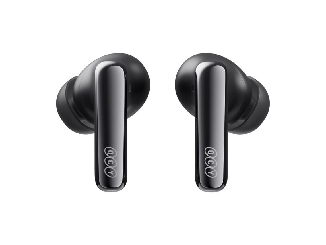 Fones de ouvido TWS QCY MeloBuds N70 (pretos)