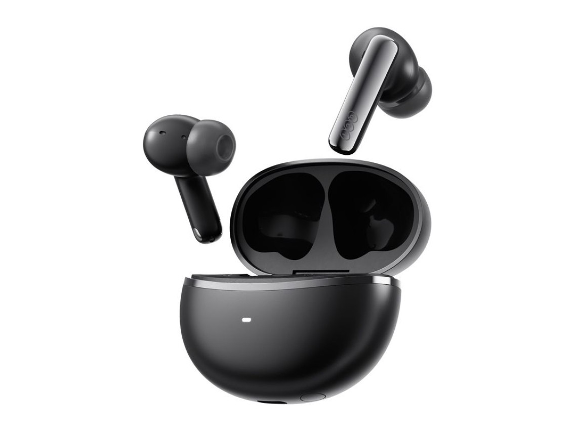 Fones de ouvido TWS QCY MeloBuds N70 (pretos)