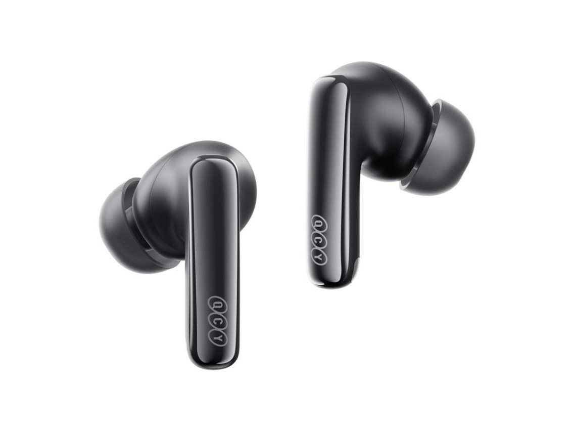 Fones de ouvido TWS QCY MeloBuds N70 (pretos)
