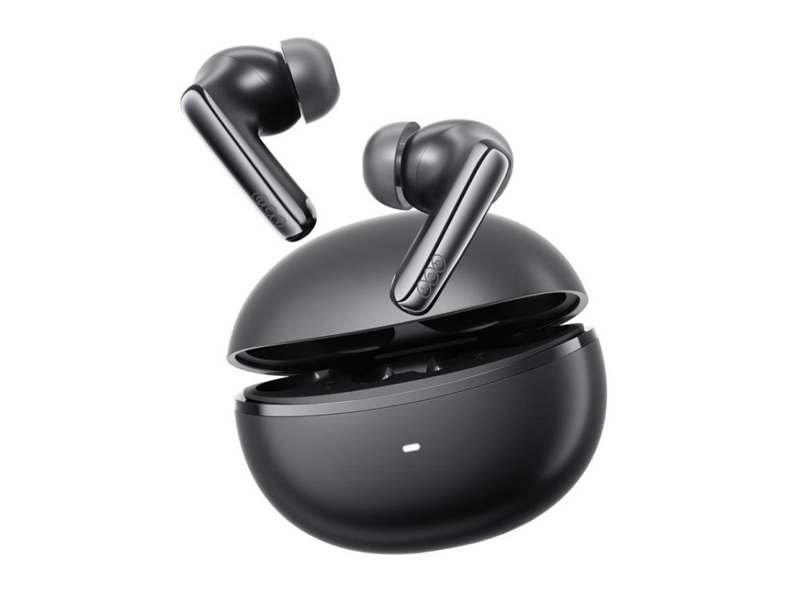 Fones de ouvido TWS QCY MeloBuds N70 (pretos)