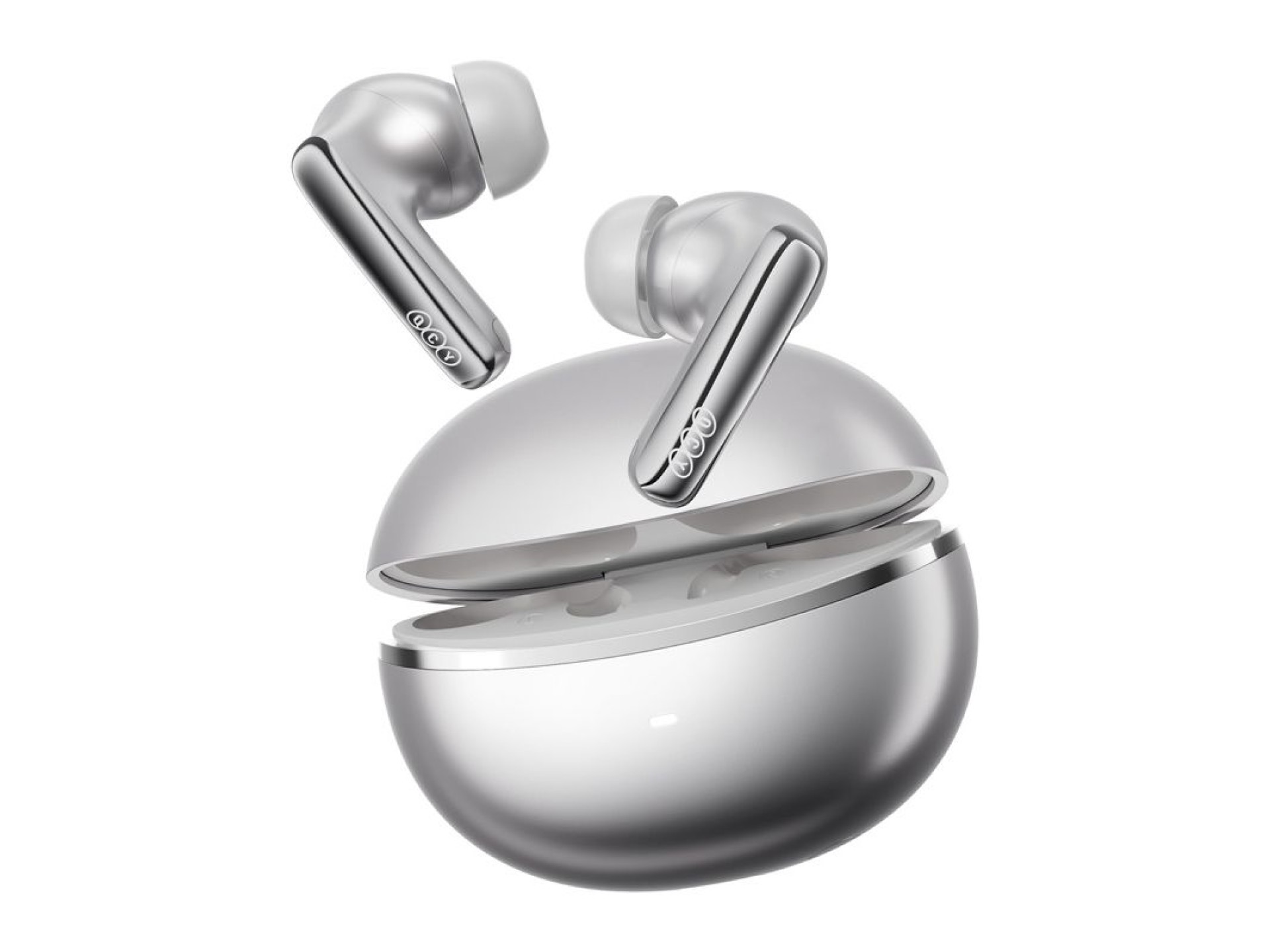 Fones de ouvido TWS QCY MeloBuds N70 (Titânio-Dourado)