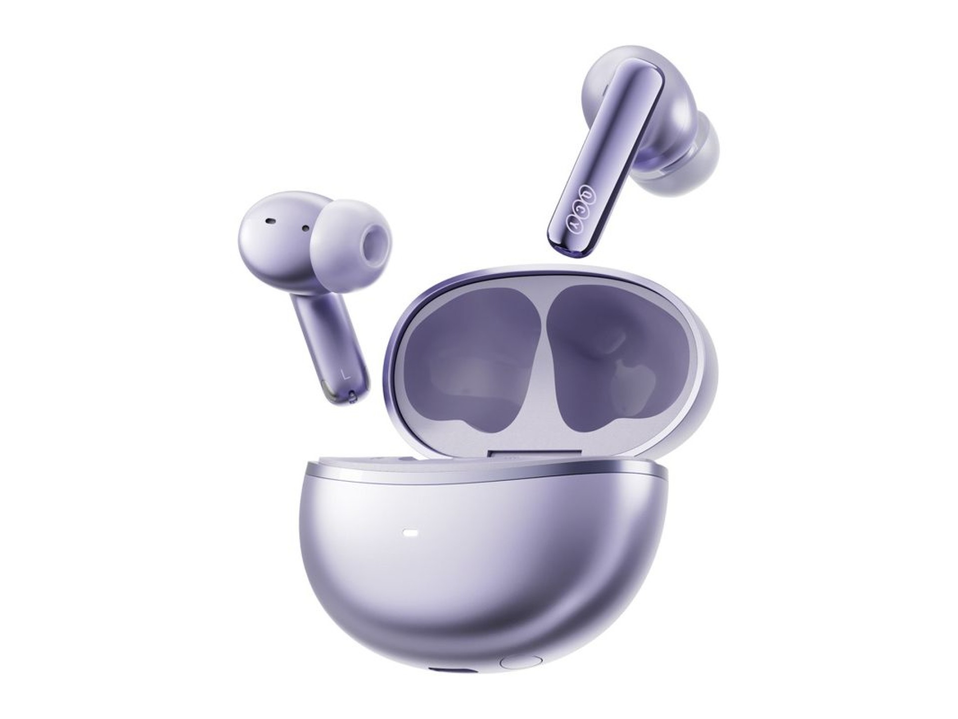 Fones de ouvido TWS QCY MeloBuds N70 (roxo)