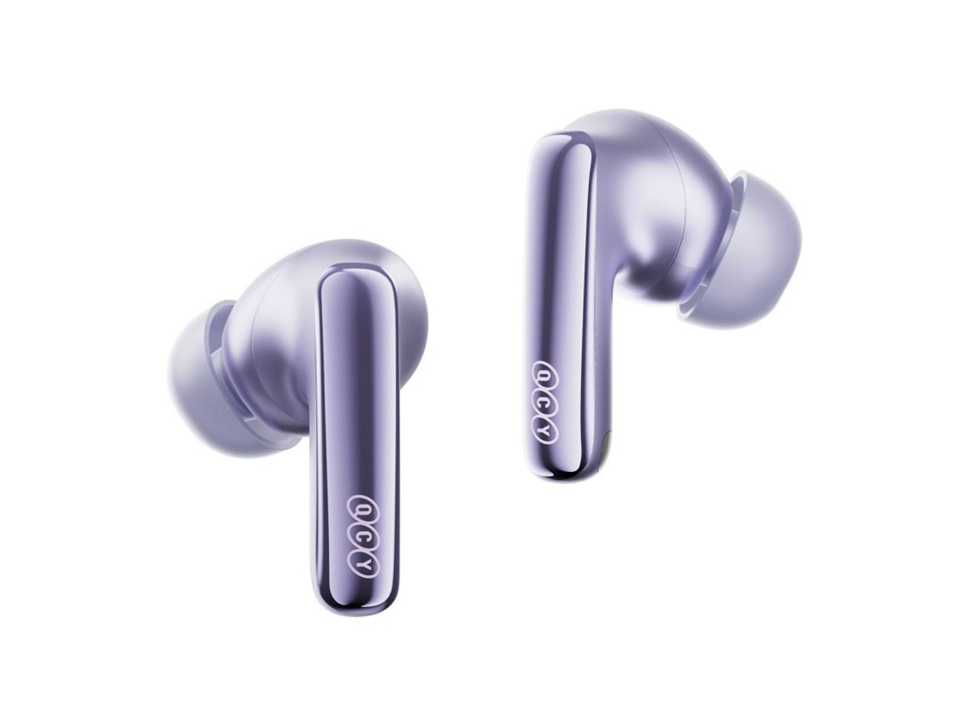 Fones de ouvido TWS QCY MeloBuds N70 (roxo)
