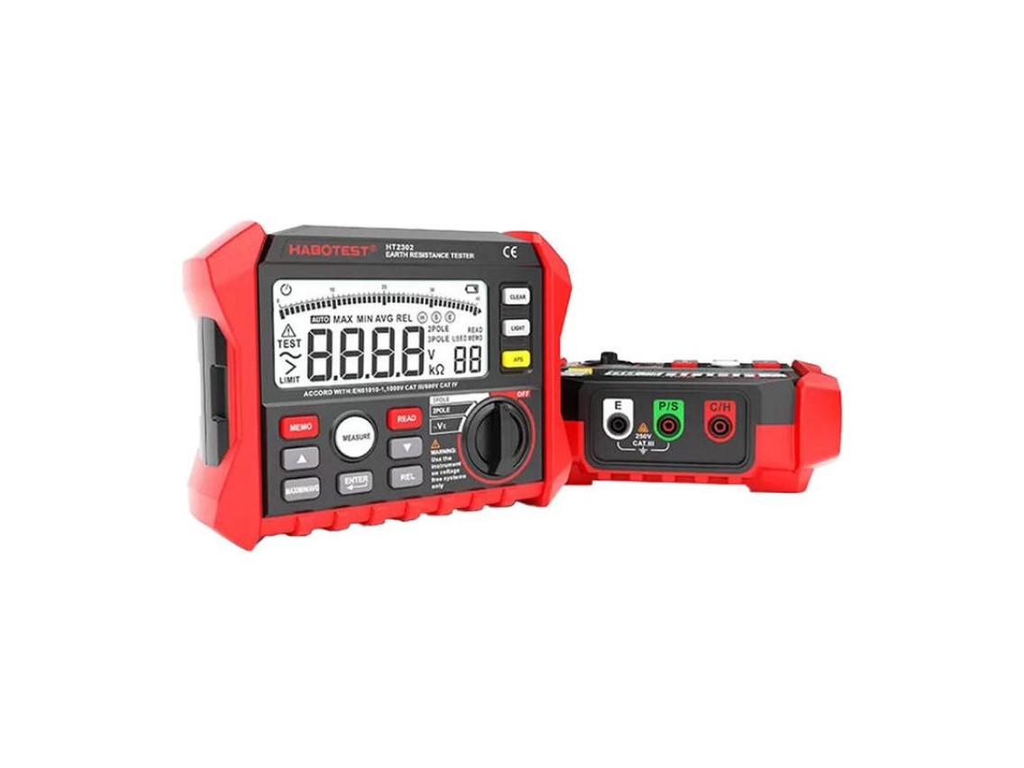 Habotest HT2302 Digital Earth Resistance Tester