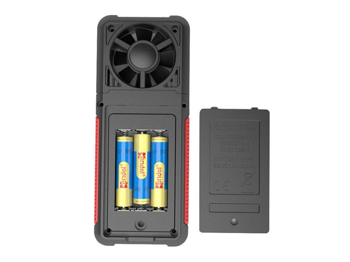 Anemômetro digital medidor de velocidade do vento Habotest HT605