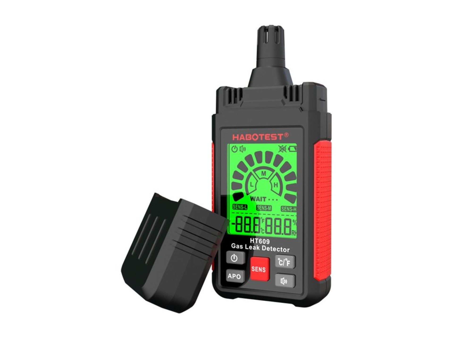 Detector de vazamento de gás Habotest HT609PRO