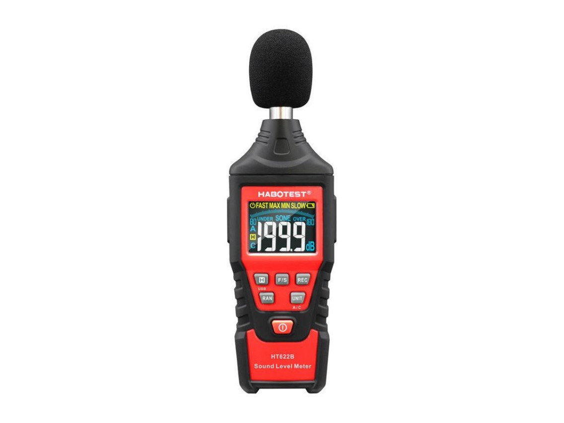 Digital decibel meter Habotest HT622B USB A/C