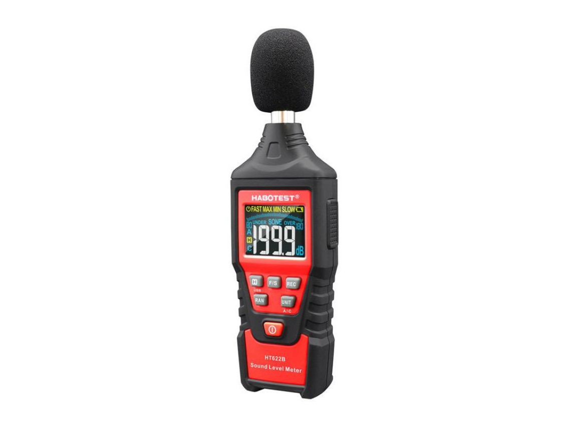 Digital decibel meter Habotest HT622B USB A/C