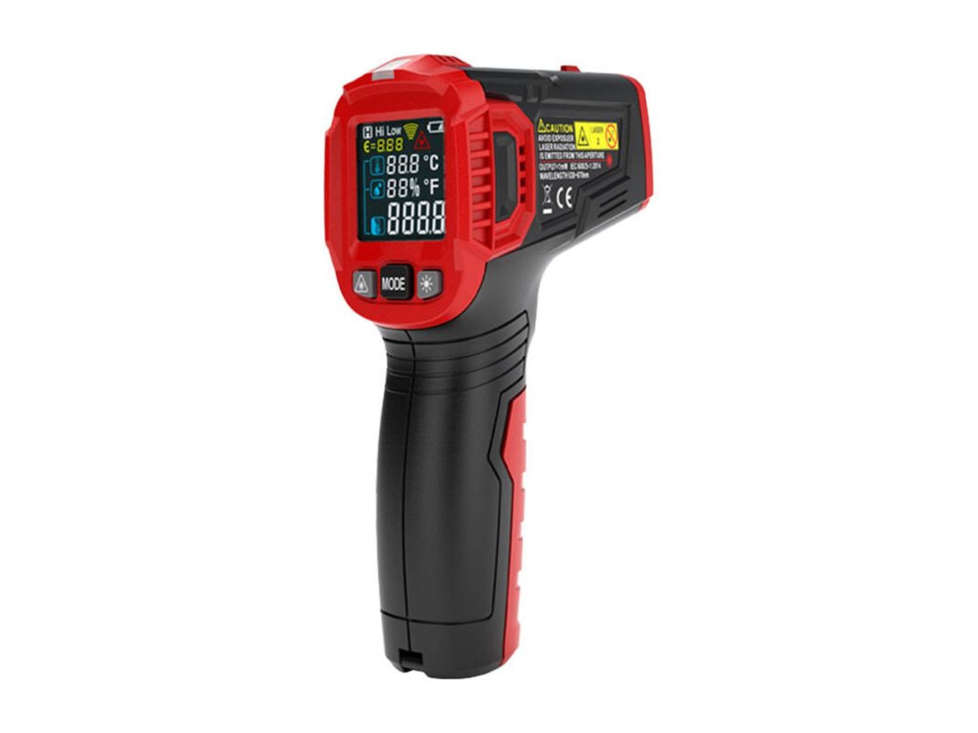 Termômetro a laser sem contato Habotest HT650B