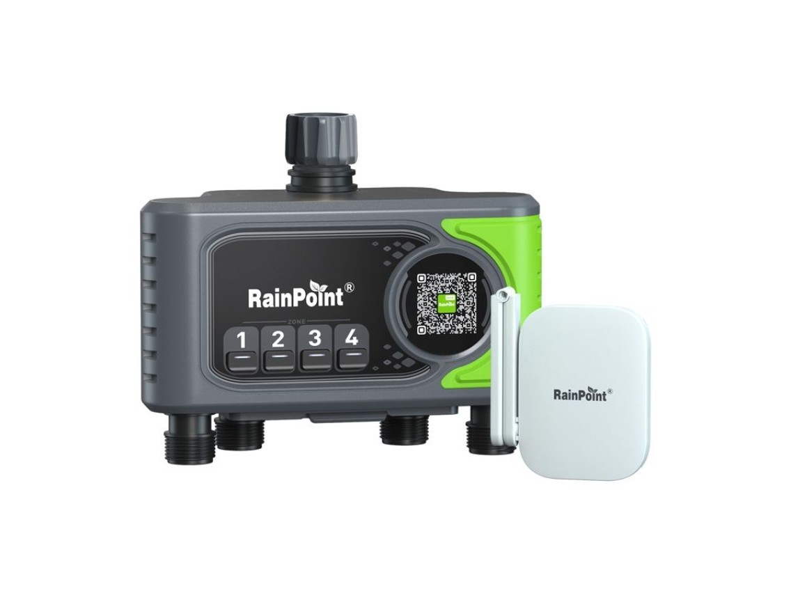 RainPoint WiFi 4-zone irrigation controller with gateway