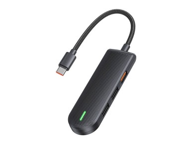 Hub USB-C Mcdodo HU-1430 5w1 (USB2.0*3,USB3.0*1,SD/TF)