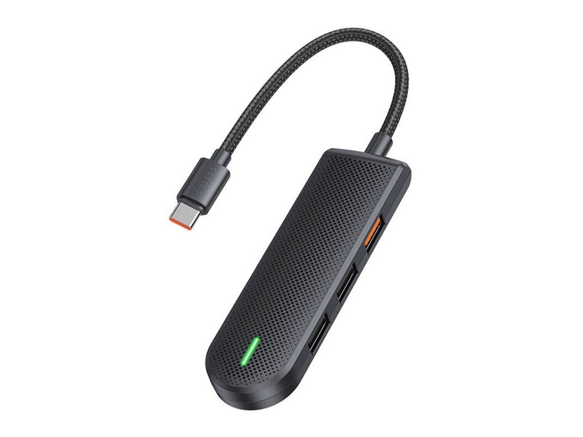 Concentrador USB-C Mcdodo HU-1430 5w1 (USB 2.0*3, USB 3.0*1, SD/TF)