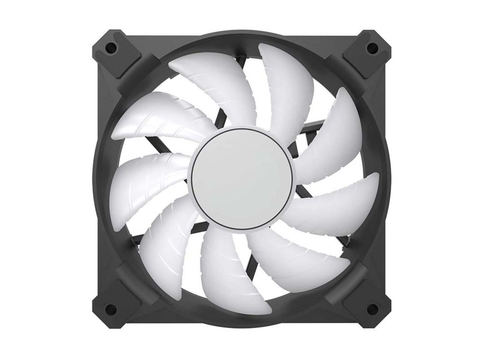 Conjunto de ventoinhas para computador Darkflash INF8 ARGB, 3 em 1 120x120 (preto)