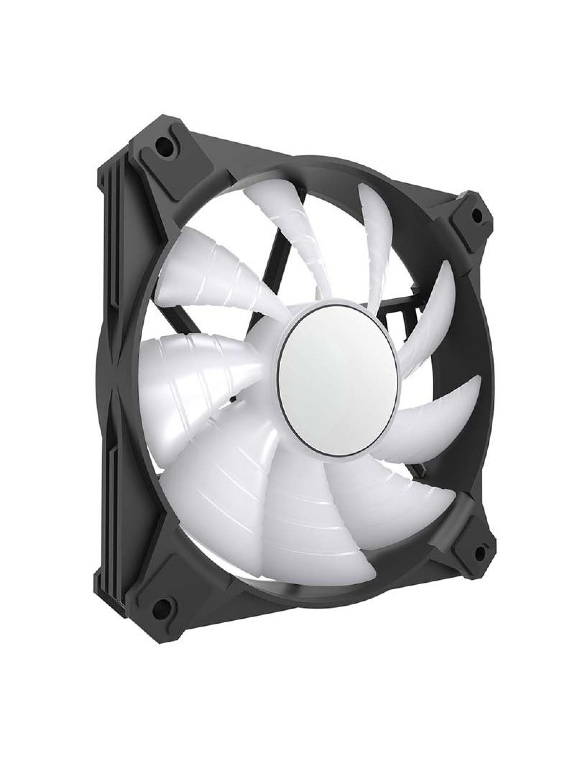 Conjunto de ventoinhas para computador Darkflash INF8 ARGB, 3 em 1 120x120 (preto)