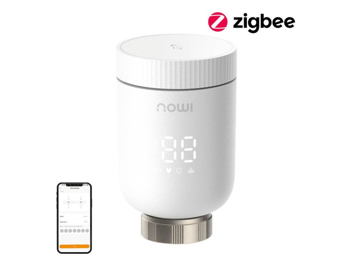 Cabezal termostático ZigBee IMOU IOT-TRV1-EU + 6 adaptadores