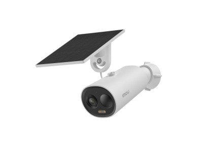 C�mera externa IMOU Cell 3C AIO 5MP com painel solar integrado