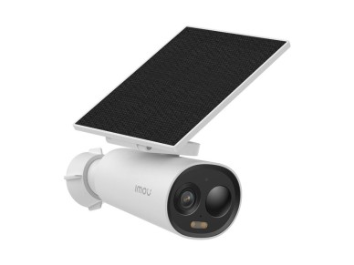 C�mera externa IMOU Cell 3C AIO 5MP com painel solar integrado