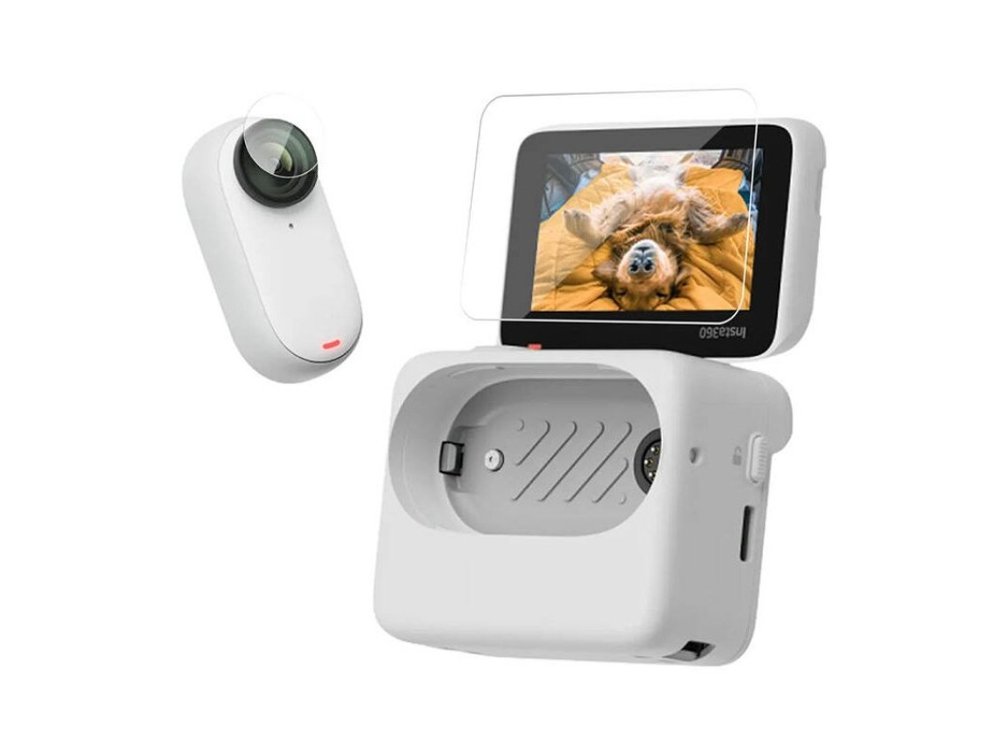Vidro temperado TELESIN para c�mera Insta360 GO 3