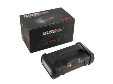 Lokithor JA301 Jump Starter / Booster 2000A + Powerbank 20000mAh + Compressor + Flashlight 4-in-1 De