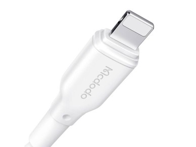 Cabo USB-A para Lightning Mcdodo JCA-7270, 1,2m (branco) Cabo USB-A para Lightning Mcdodo JCA-7270, 1,2m (branco)