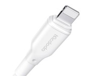 Cabo USB-A para Lightning Mcdodo JCA-7270, 1,2m (branco) Cabo USB-A para Lightning Mcdodo JCA-7270, 1,2m (branco)