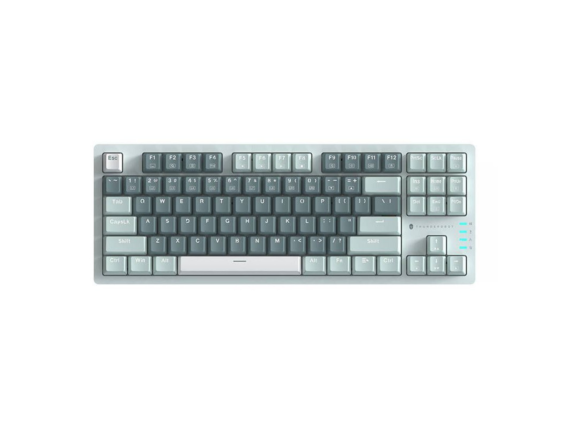 Teclado mecânico com fio Thunderobot K87 com interruptor vermelho (verde)