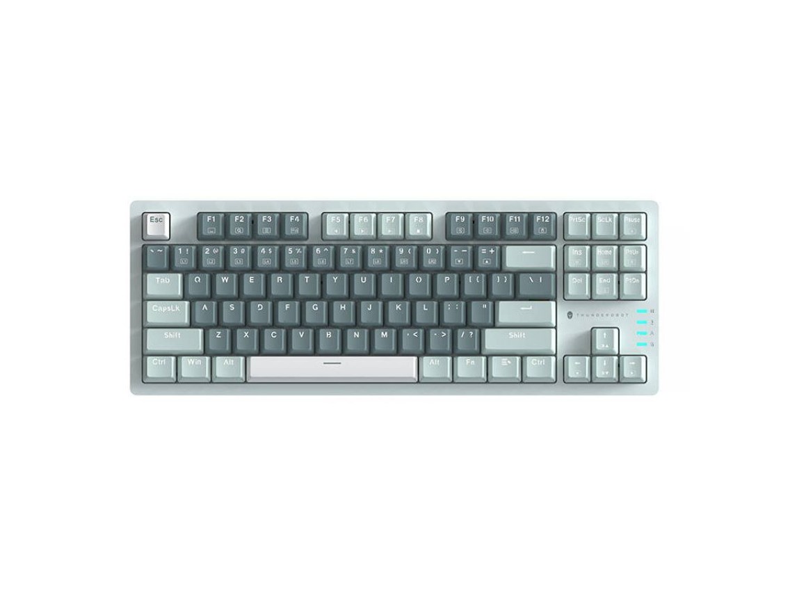 Teclado mecânico com fio Thunderobot K87 com interruptor vermelho (verde)