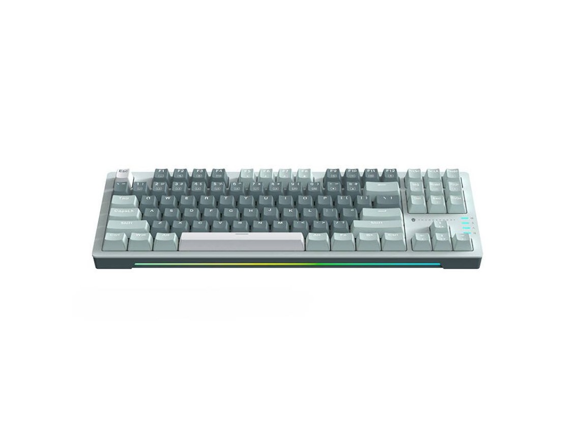 Teclado mecânico com fio Thunderobot K87 com interruptor vermelho (verde)