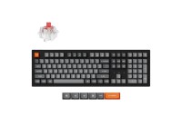 Teclado inal�mbrico Keychron K10 Max RGB con interruptor rojo (negro) [K10M-B1].