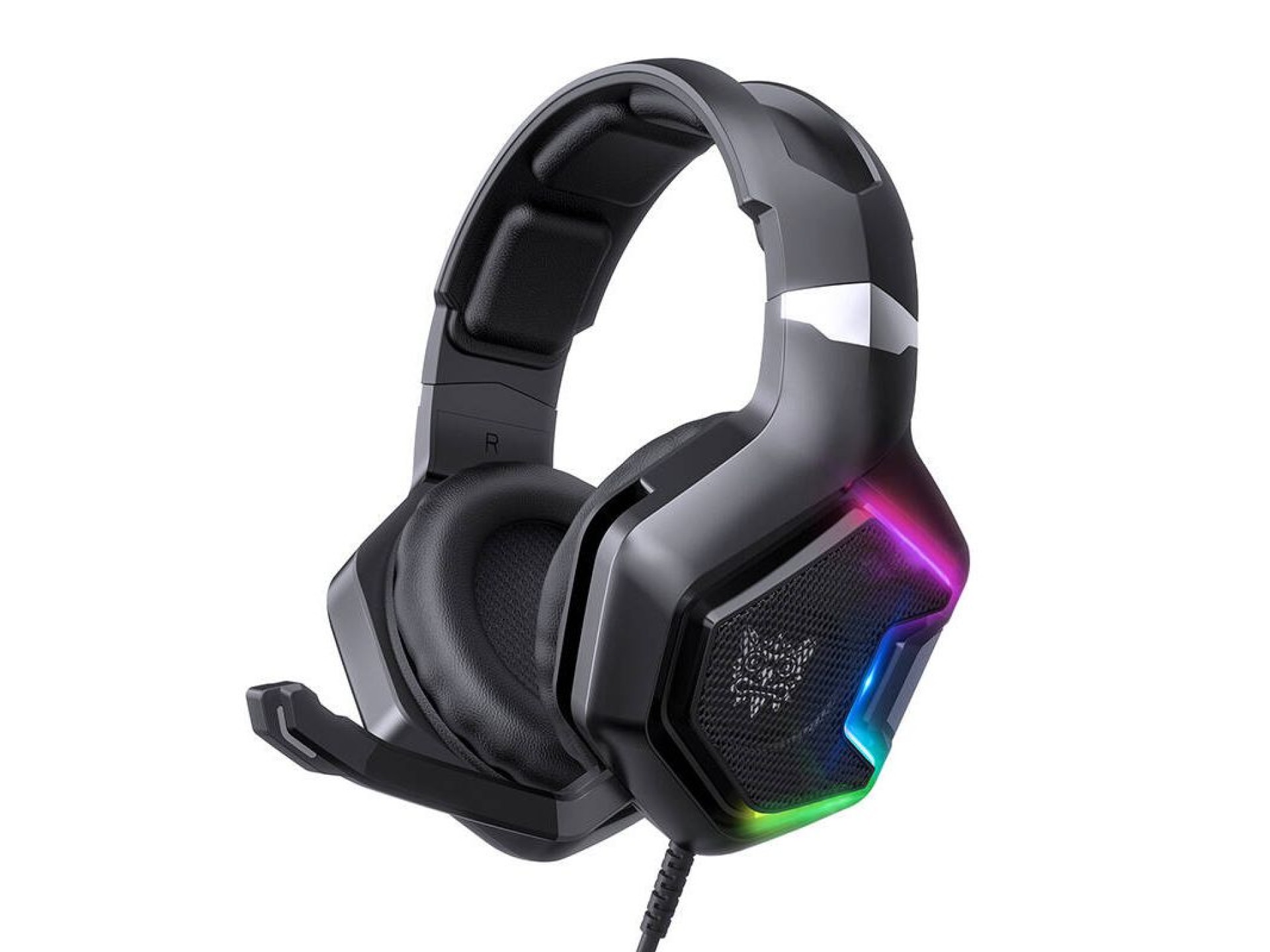 Auriculares para juegos ONIKUMA K10 PRO RGB (Negro)