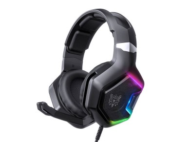 Fone de ouvido para jogos ONIKUMA K10 PRO RGB (preto)