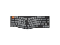 Teclado inal�mbrico de perfil bajo Keychron K11 Max RGB con interruptor marr�n (negro) [K11M-H3].