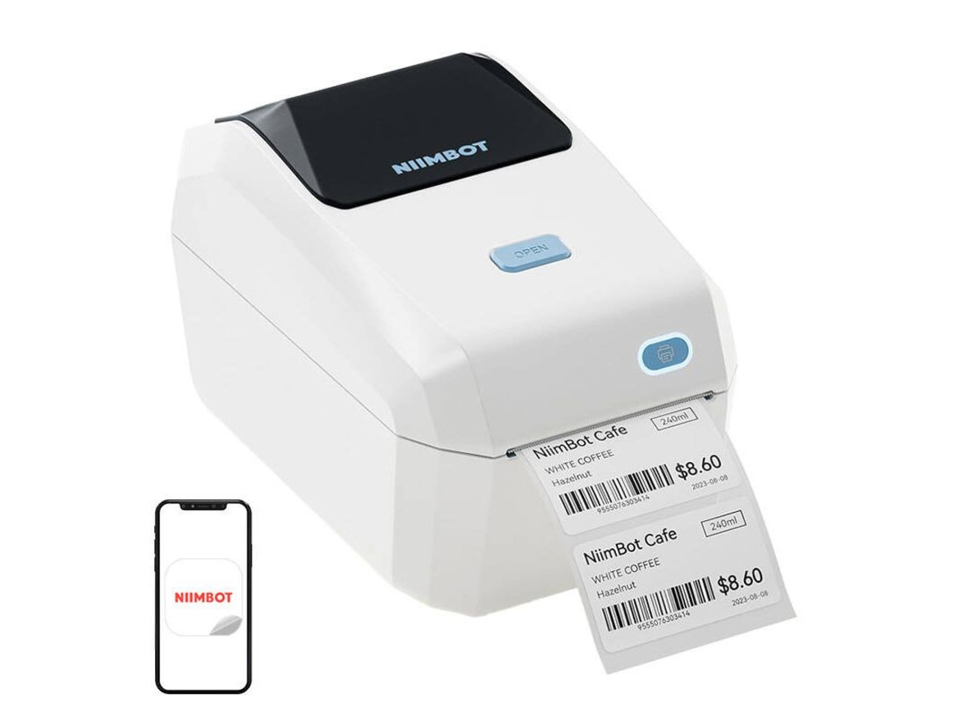 Niimbot K3W portable label printer (cream)