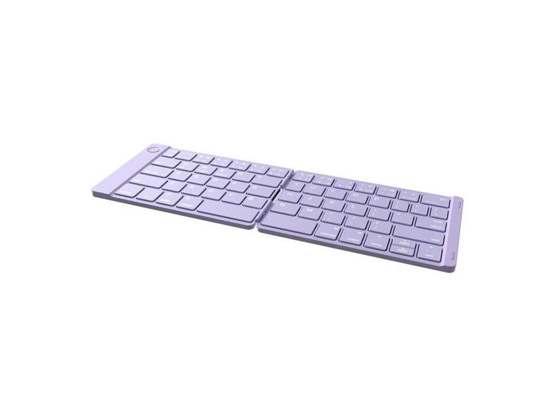 Conjunto Teclado sem fio dobrável Delux KF10 e mouse MF10PRO