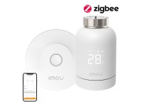 Kit de cabezal termost�tico ZigBee IMOU KIT-TRV1-EU-2 con 6 adaptadores y puerta de enlace
