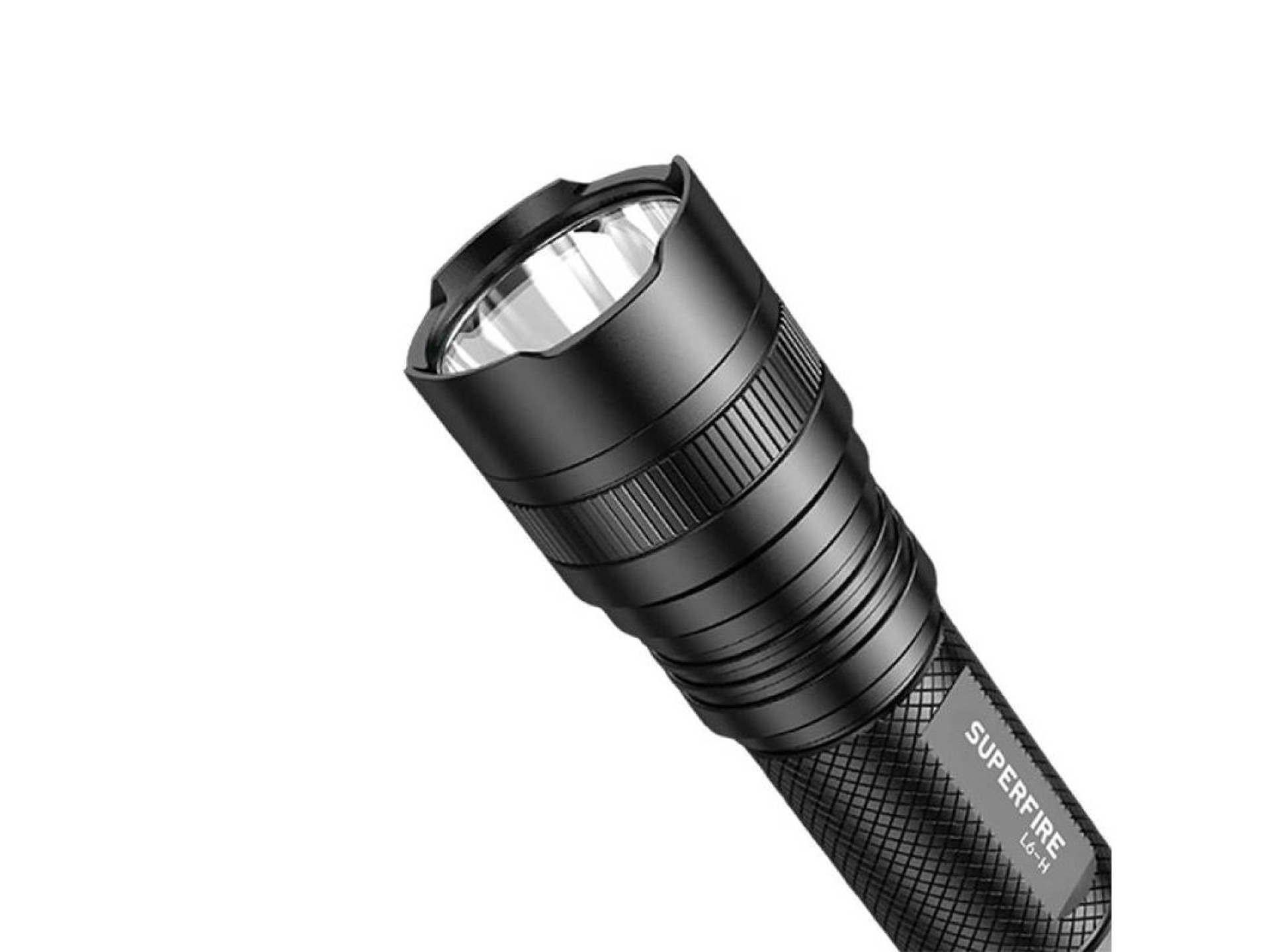 Linterna Superfire L6-H – 750 lm, 15 W, USB-C, 5 modos