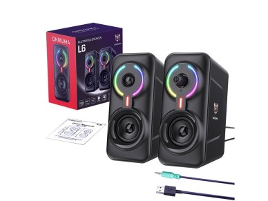 Caixa de som multim�dia para jogos ONIKUMA L6 com BT5.0