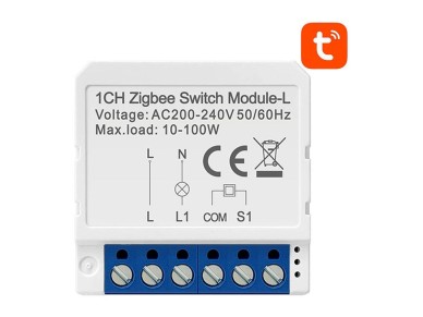 Smart Switch Module ZigBee Avatto LZWSM16-W1 No Neutral TUYA