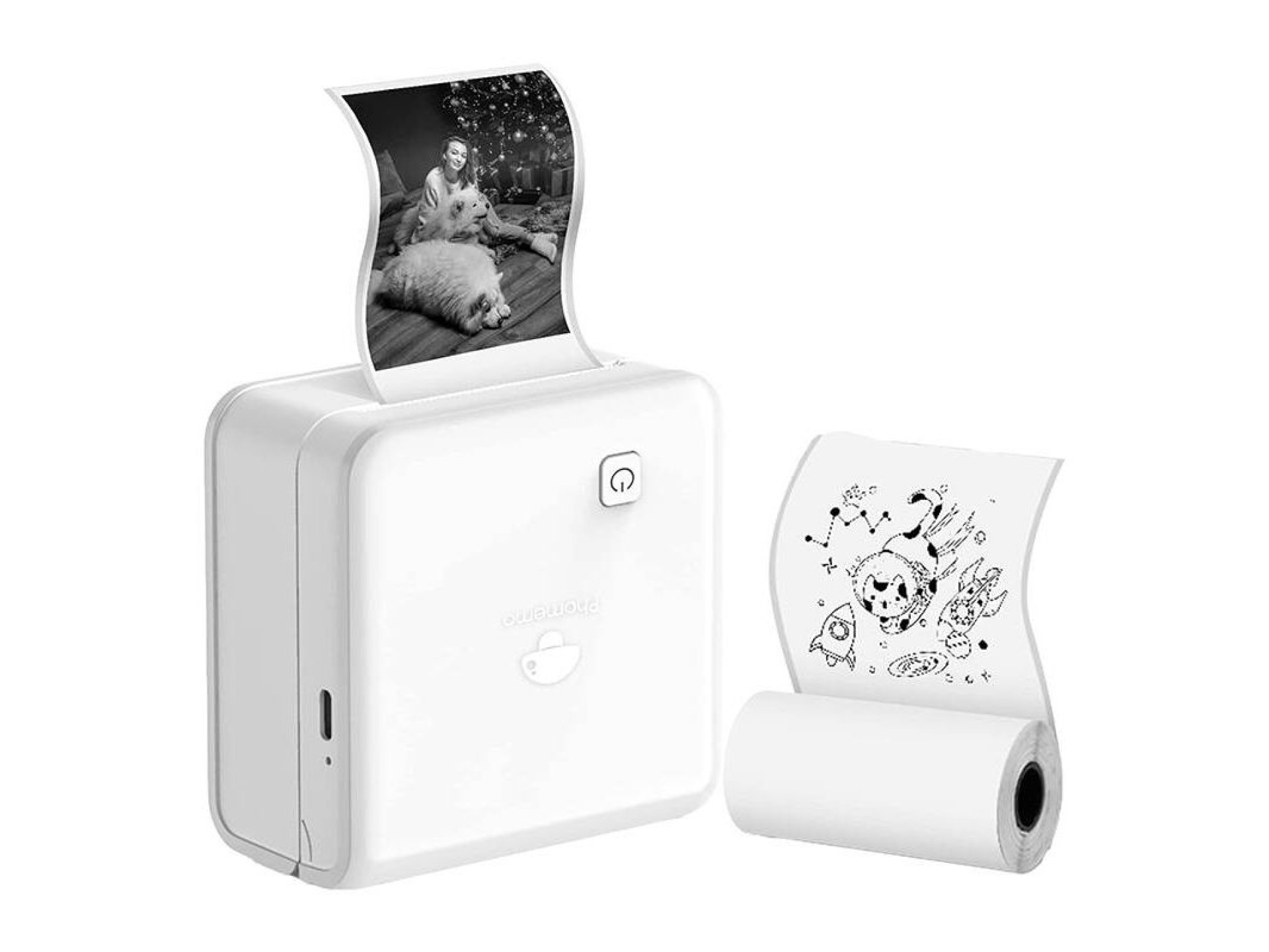 Phomemo M02 Pro Portable Label Printer (white)