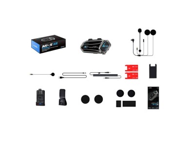 Intercomunicador para moto Fodsports M1-S Air (gris)