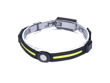 Rechargeable led head flashlight 3w + 5w