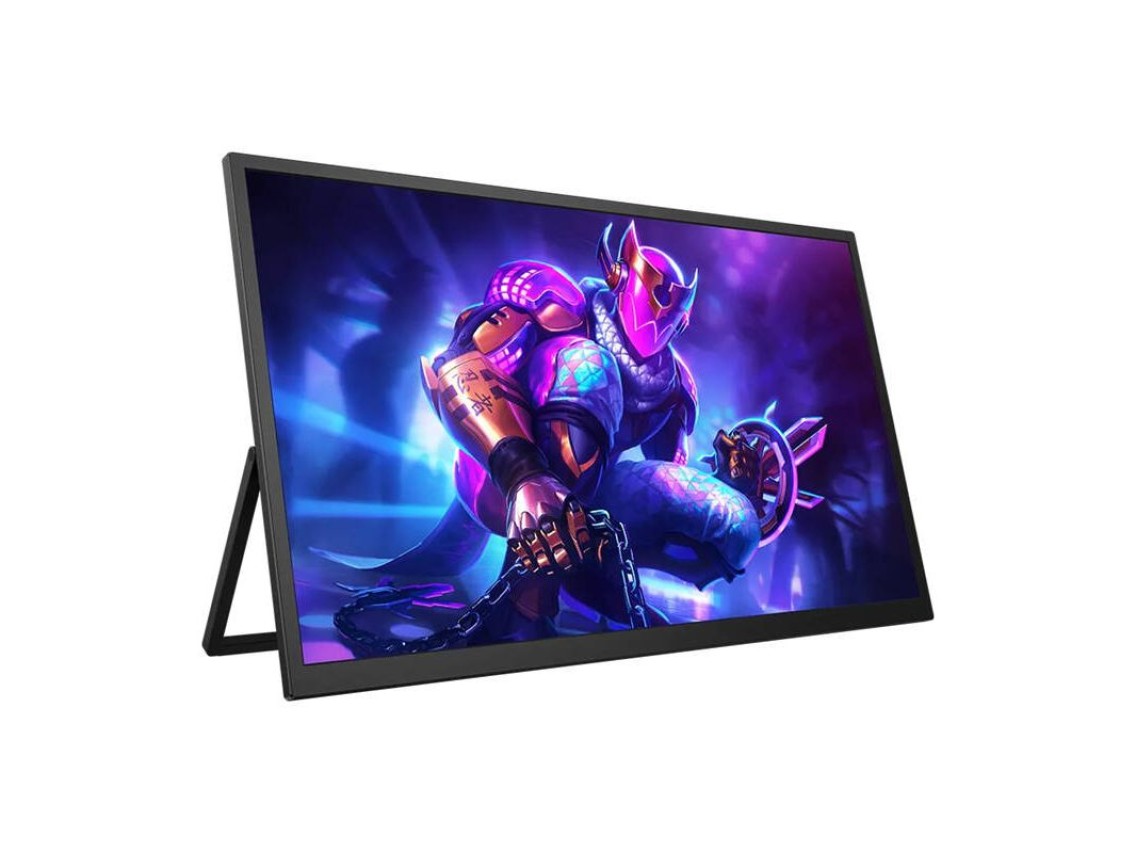 Monitor portátil Uperfect UXbox E4 M185T08 de 18'', resolução 1920x1080, 120Hz