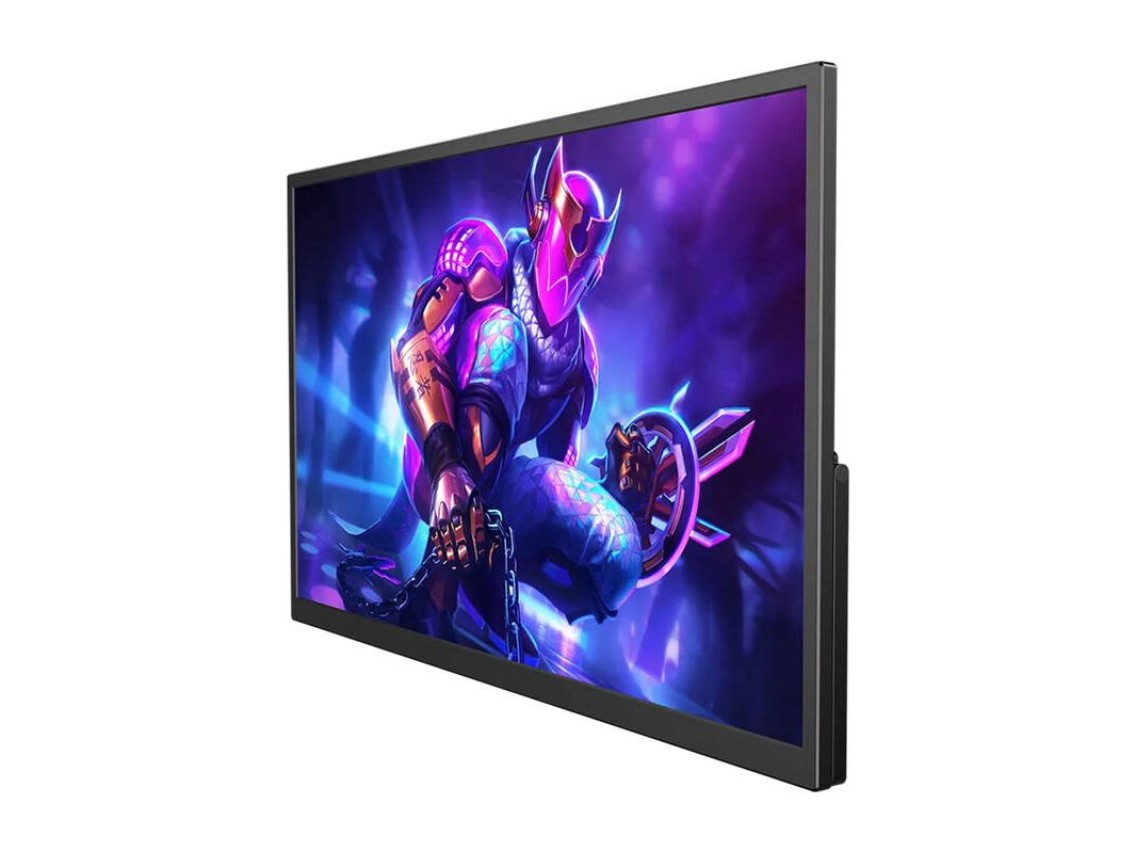 Monitor portátil Uperfect UXbox E4 M185T08 de 18'', resolução 1920x1080, 120Hz